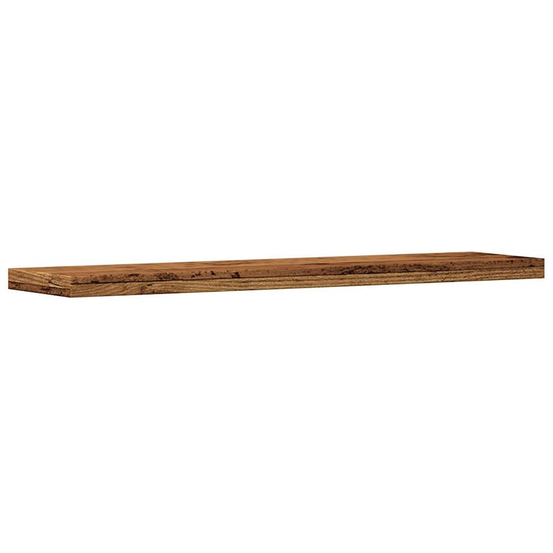 Wandschappen 40X20X1,5 Cm Bewerkt Hout Kleurig Oud Hout