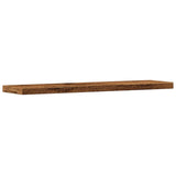Wandschappen 40X20X1,5 Cm Bewerkt Hout Kleurig Oud Hout