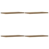 Wandschappen 40X20X1,5 Cm Bewerkt Hout Artisanaal Eiken Artisanaal Eikenkleurig