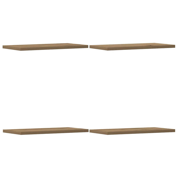 Wandschappen 40X20X1,5 Cm Bewerkt Hout Artisanaal Eiken Artisanaal Eikenkleurig