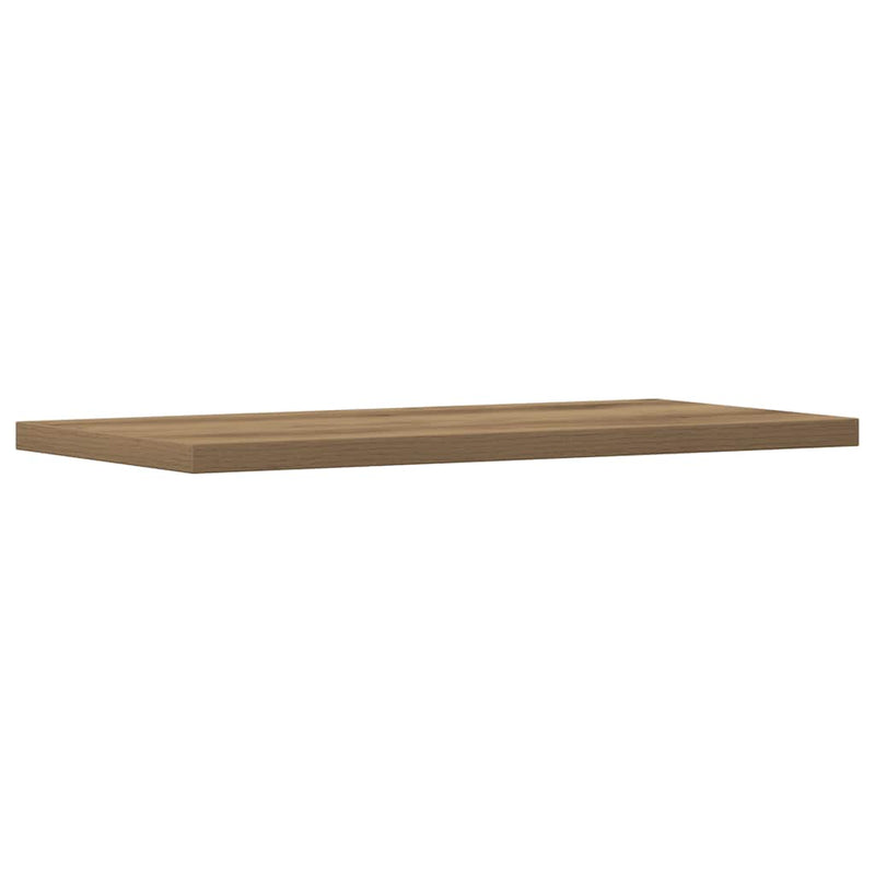 Wandschappen 40X20X1,5 Cm Bewerkt Hout Artisanaal Eiken Artisanaal Eikenkleurig