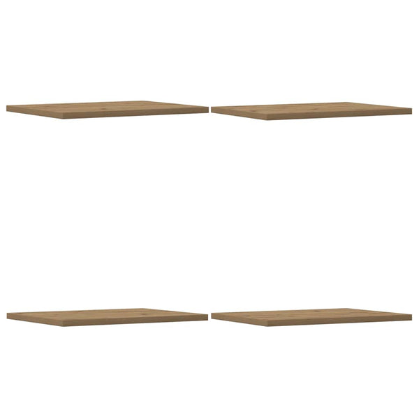 Wandschappen 40X30X1,5 Cm Bewerkt Hout Artisanaal Eiken Artisanaal Eikenkleurig