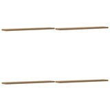 Wandschappen 60X10X1,5 Cm Bewerkt Hout Artisanaal Eiken Artisanaal Eikenkleurig