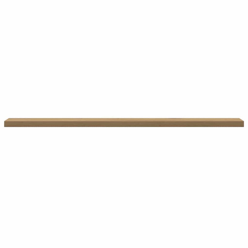 Wandschappen 60X10X1,5 Cm Bewerkt Hout Artisanaal Eiken Artisanaal Eikenkleurig