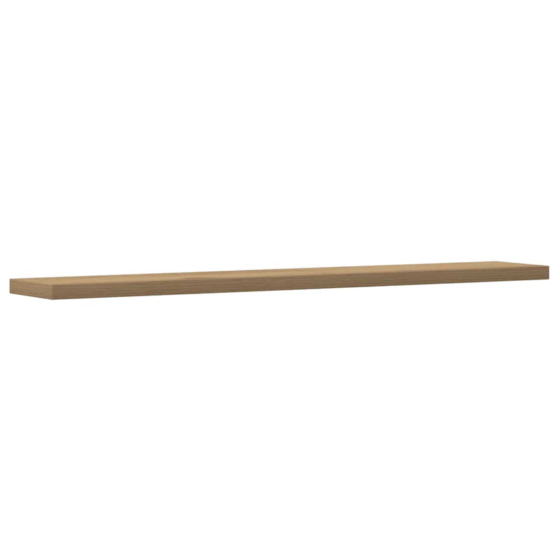 Wandschappen 60X10X1,5 Cm Bewerkt Hout Artisanaal Eiken Artisanaal Eikenkleurig