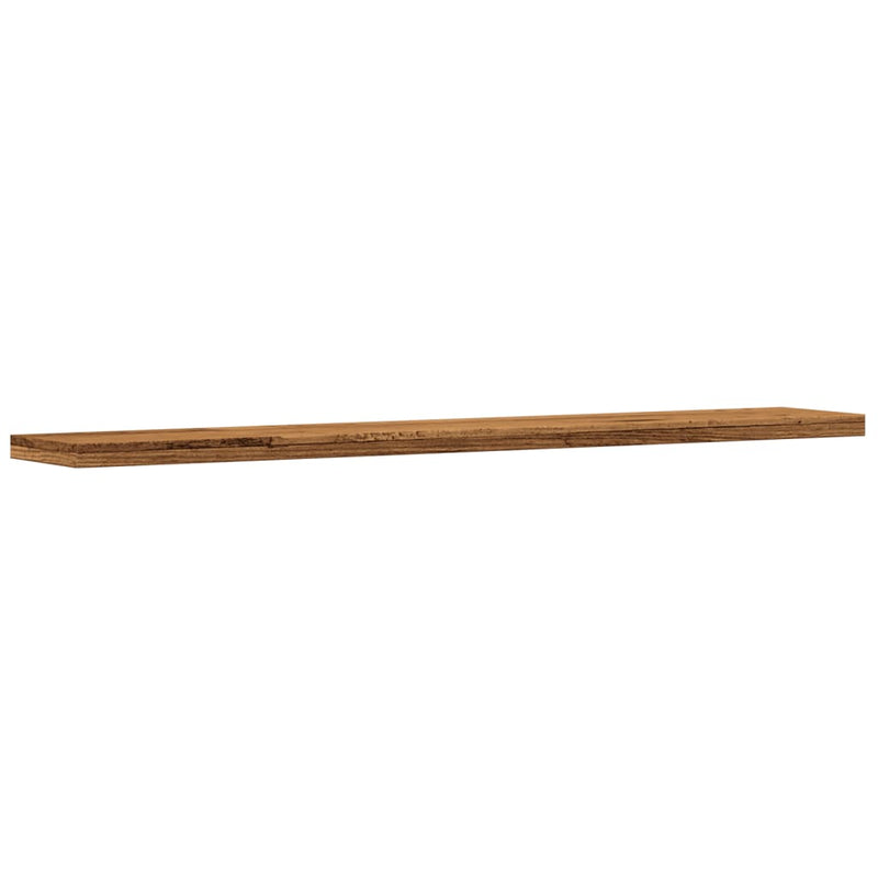 Wandschappen 60X20X1,5 Cm Bewerkt Hout Kleurig Oud Hout