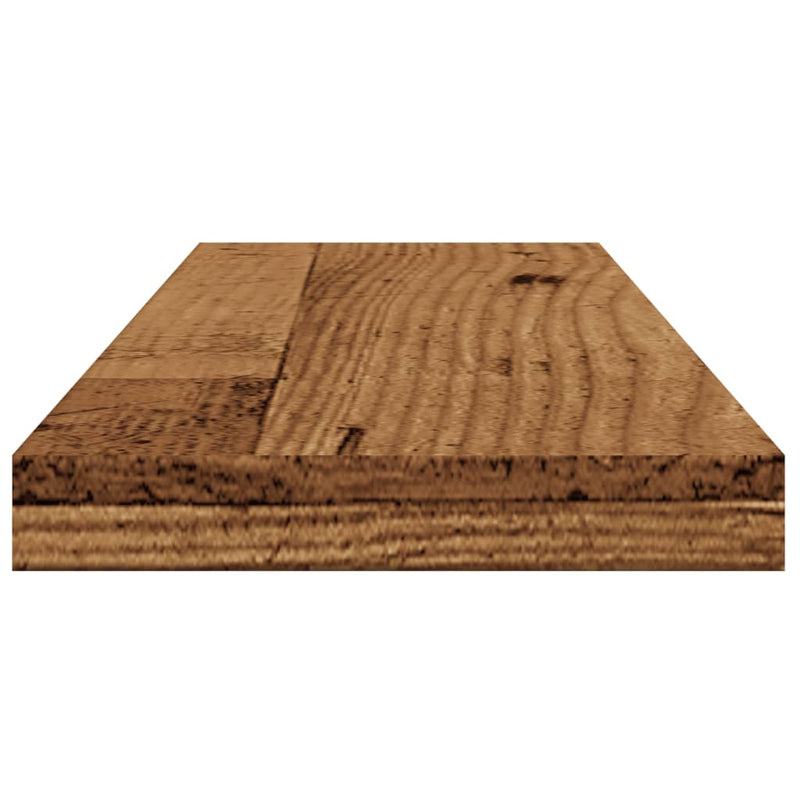 Wandschappen 60X20X1,5 Cm Bewerkt Hout Kleurig Oud Hout