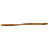 Wandschappen 60X20X1,5 Cm Bewerkt Hout Kleurig Oud Hout