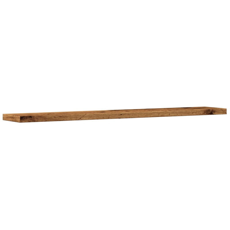 Wandschappen 60X20X1,5 Cm Bewerkt Hout Kleurig Oud Hout