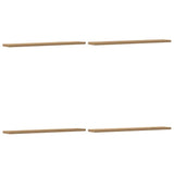Wandschappen 60X20X1,5 Cm Bewerkt Hout Artisanaal Eiken Artisanaal Eikenkleurig