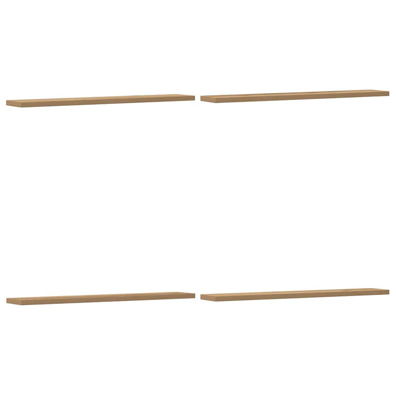 Wandschappen 60X20X1,5 Cm Bewerkt Hout Artisanaal Eiken Artisanaal Eikenkleurig