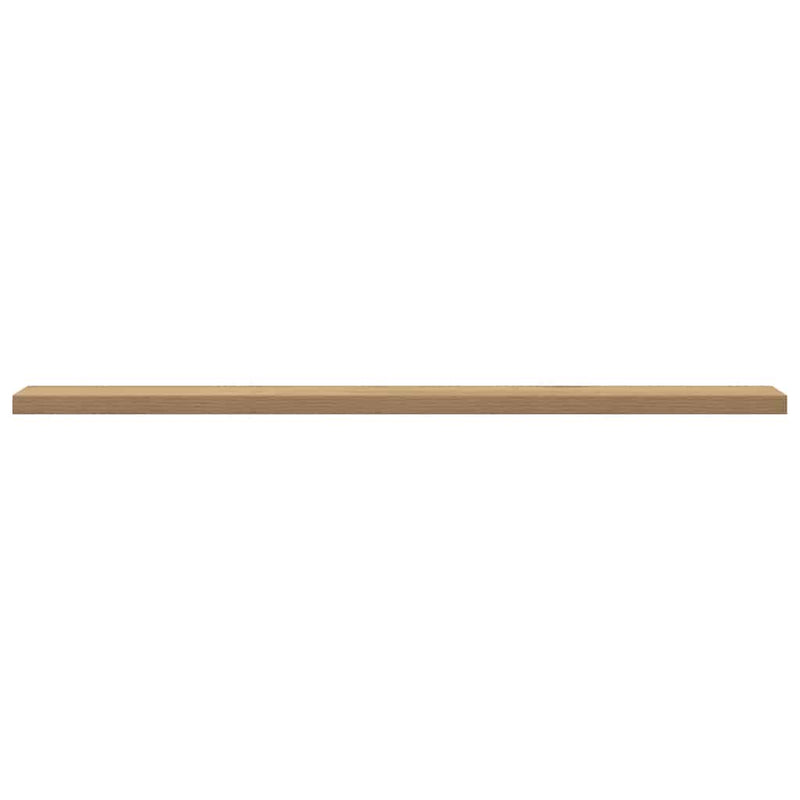 Wandschappen 60X20X1,5 Cm Bewerkt Hout Artisanaal Eiken Artisanaal Eikenkleurig