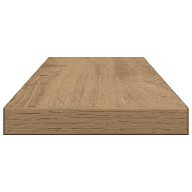Wandschappen 60X20X1,5 Cm Bewerkt Hout Artisanaal Eiken Artisanaal Eikenkleurig