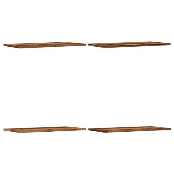 Wandschappen 60X30X1,5 Cm Bewerkt Hout Kleurig Oud Hout