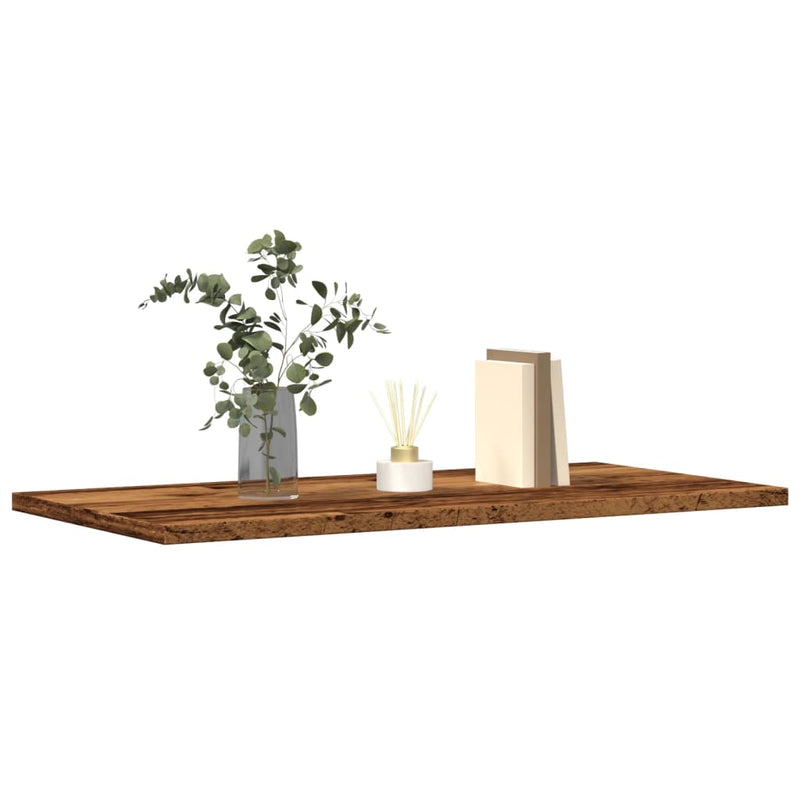 Wandschappen 60X30X1,5 Cm Bewerkt Hout Kleurig Oud Hout