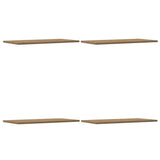 Wandschappen 60X30X1,5 Cm Bewerkt Hout Artisanaal Eiken Artisanaal Eikenkleurig