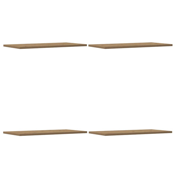 Wandschappen 60X30X1,5 Cm Bewerkt Hout Artisanaal Eiken Artisanaal Eikenkleurig