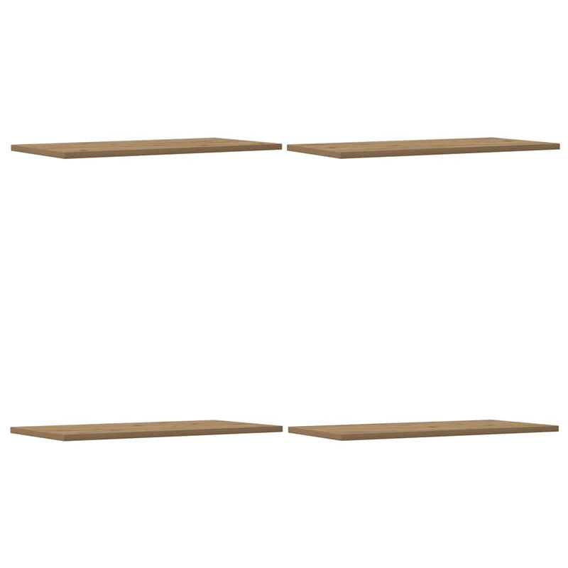 Wandschappen 60X30X1,5 Cm Bewerkt Hout Artisanaal Eiken Artisanaal Eikenkleurig