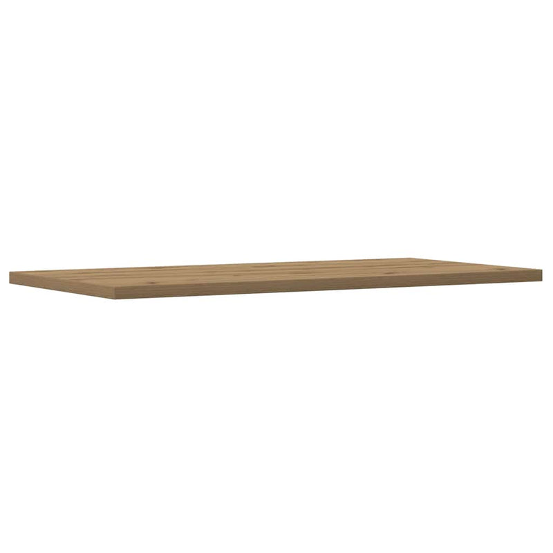 Wandschappen 60X30X1,5 Cm Bewerkt Hout Artisanaal Eiken Artisanaal Eikenkleurig