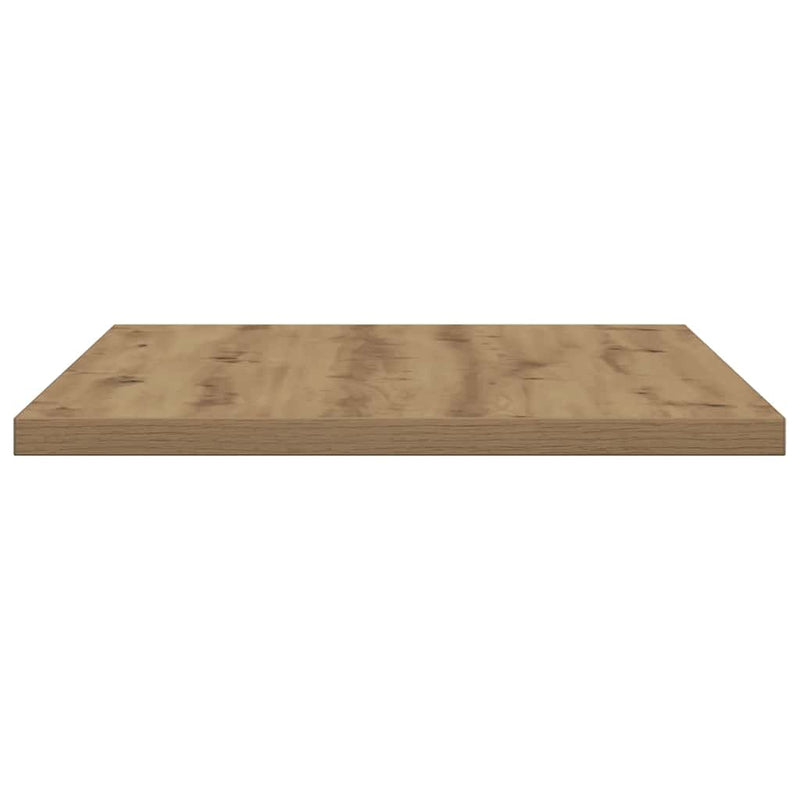 Wandschappen 60X30X1,5 Cm Bewerkt Hout Artisanaal Eiken Artisanaal Eikenkleurig