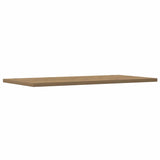 Wandschappen 60X30X1,5 Cm Bewerkt Hout Artisanaal Eiken Artisanaal Eikenkleurig