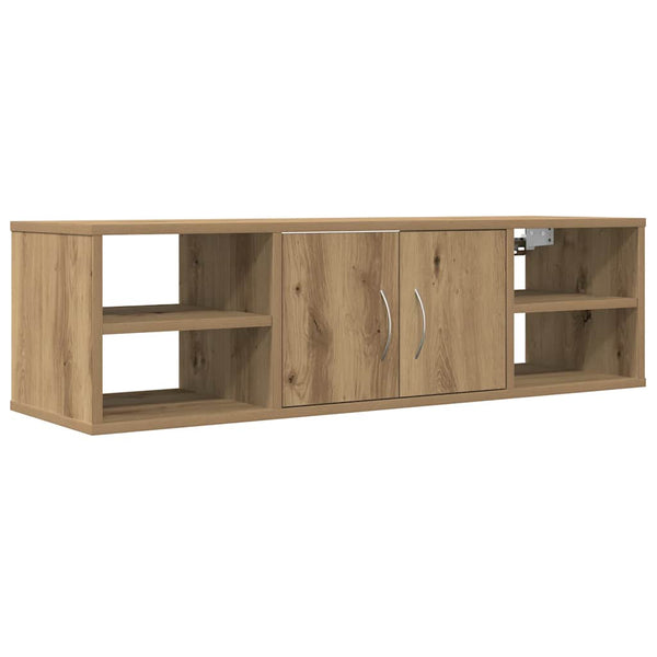 Wandkast 101X30X29 Cm Bewerkt Hout
