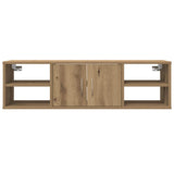 Wandkast 101X30X29 Cm Bewerkt Hout