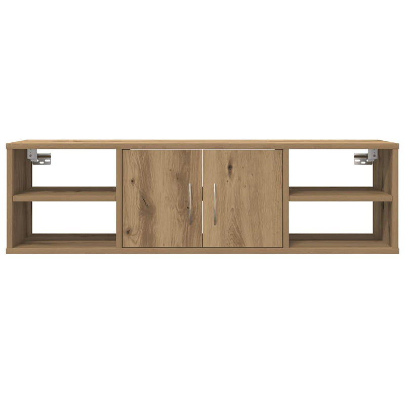 Wandkast 101X30X29 Cm Bewerkt Hout