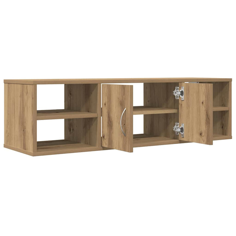 Wandkast 101X30X29 Cm Bewerkt Hout