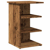 Dressoir 35X35X55 Cm Bewerkt Hout Kleurig