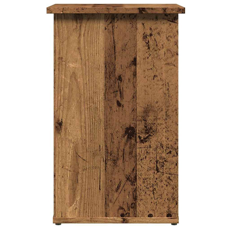 Dressoir 35X35X55 Cm Bewerkt Hout Kleurig