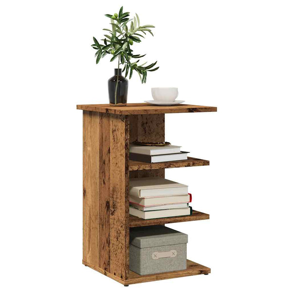 Dressoir 35X35X55 Cm Bewerkt Hout Kleurig