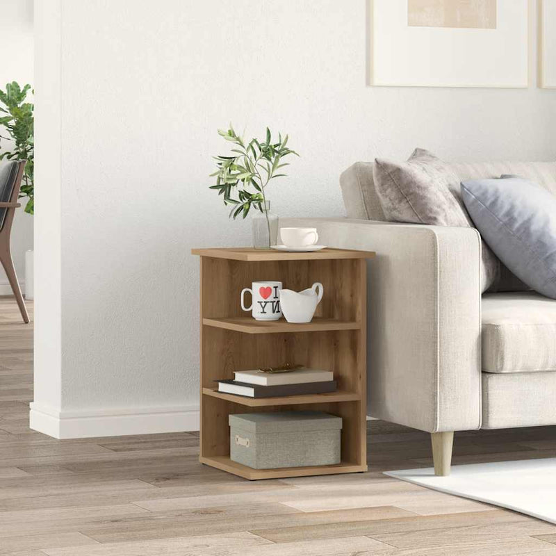 Dressoir 35X35X55 Cm Bewerkt Hout Kleurig