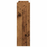 Wandschoenenkast 80X18X Bewerkt Hout Kleurig Oud Hout