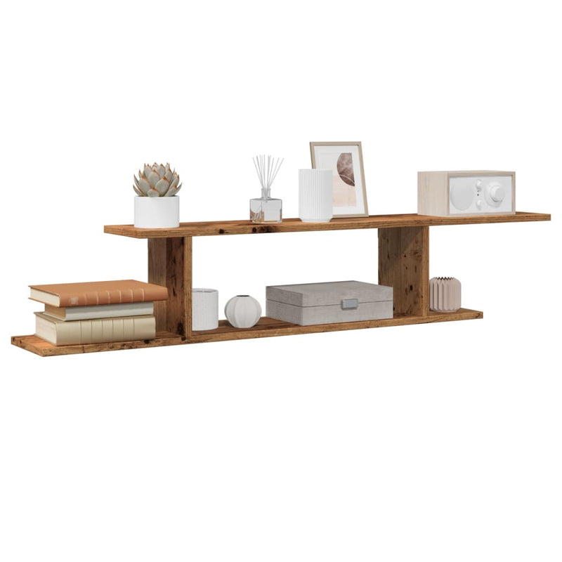 Wandgemonteerde Tv Plank Met Plank 125 X 18 X 23 Cm