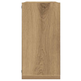 Wandschappen Kubus 6St 30X15X30Cm Bewerkt Hout Artisanaal Eiken Artisanaal Eikenkleurig