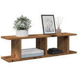 Wandschappen Bewerkt Hout Kleurig Oud Hout