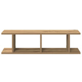 Wandschappen 75X18X20Cm Bewerkt Hout Artisanaal Eikenkleur Artisanaal Eikenkleurig