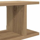 Wandschappen 75X18X20Cm Bewerkt Hout Artisanaal Eikenkleur Artisanaal Eikenkleurig