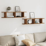 Wandschappen Bewerkt Hout Kleurig Oud Hout