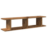 Wandschappen Bewerkt Hout Kleurig Oud Hout