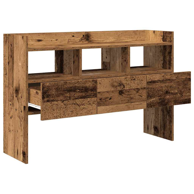 Dressoir 105X30X70 Cm Bewerkt Hout Kleurig