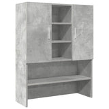 Wasmachinekast 70,5X25,5X90 Cm Betongrijs