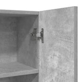 Wasmachinekast 70,5X25,5X90 Cm Betongrijs