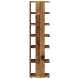 Schoenenkast 28X27X102 Cm Bewerkt Hout Kleurig
