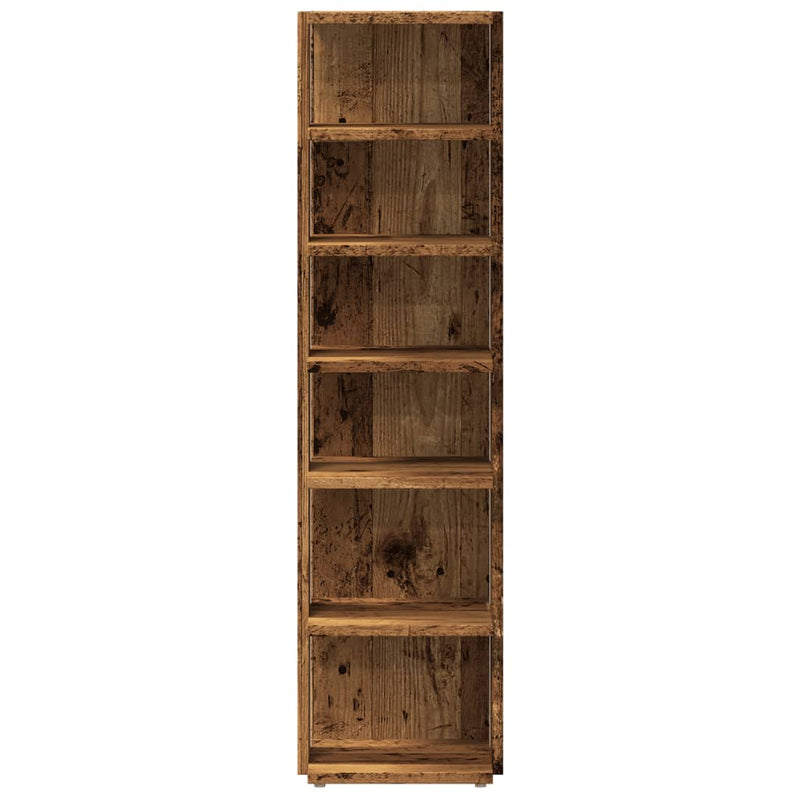 Schoenenkasten 28X27X102 Cm Bewerkt Hout Kleurig