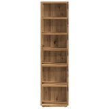 Schoenenkast 28X27X102 Cm Bewerkt Hout