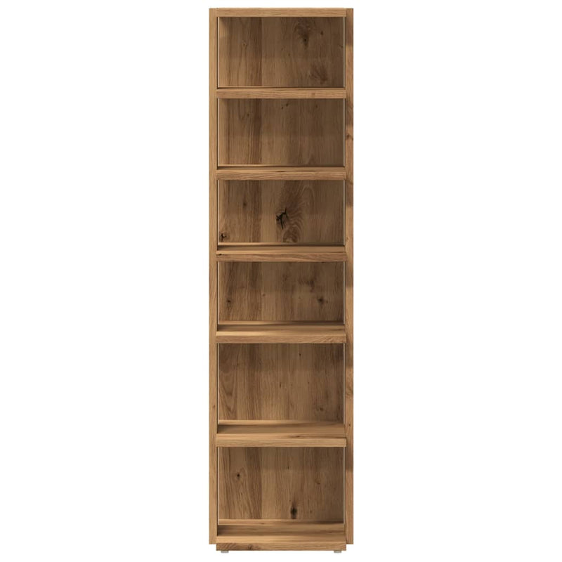 Schoenenkast 28X27X102 Cm Bewerkt Hout