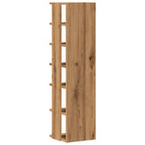 Schoenenkasten 28X27X102 Cm Bewerkt Hout Artisanaal Eiken