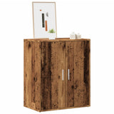 Schoenenkast Bewerkt Hout Artisanaal Eikenkleur